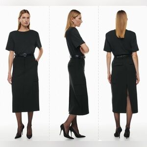 NWOTS Babaton Observer Cargo Skirt- Maxi Length Sz 10